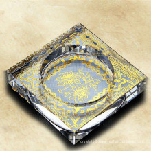 Colors Crystal Glass Ashtray Craft for Gift